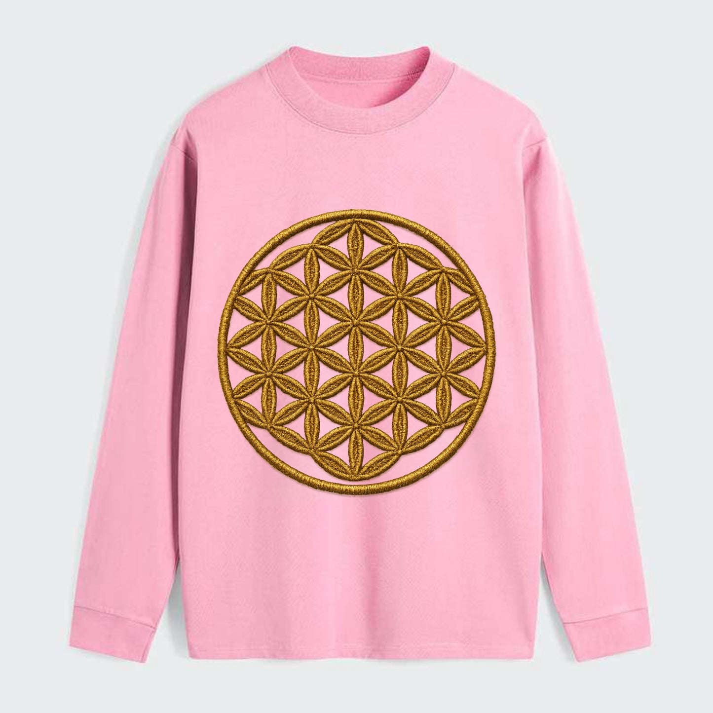 Flower of Life  - Classic Long Sleeve Shirt - Pink