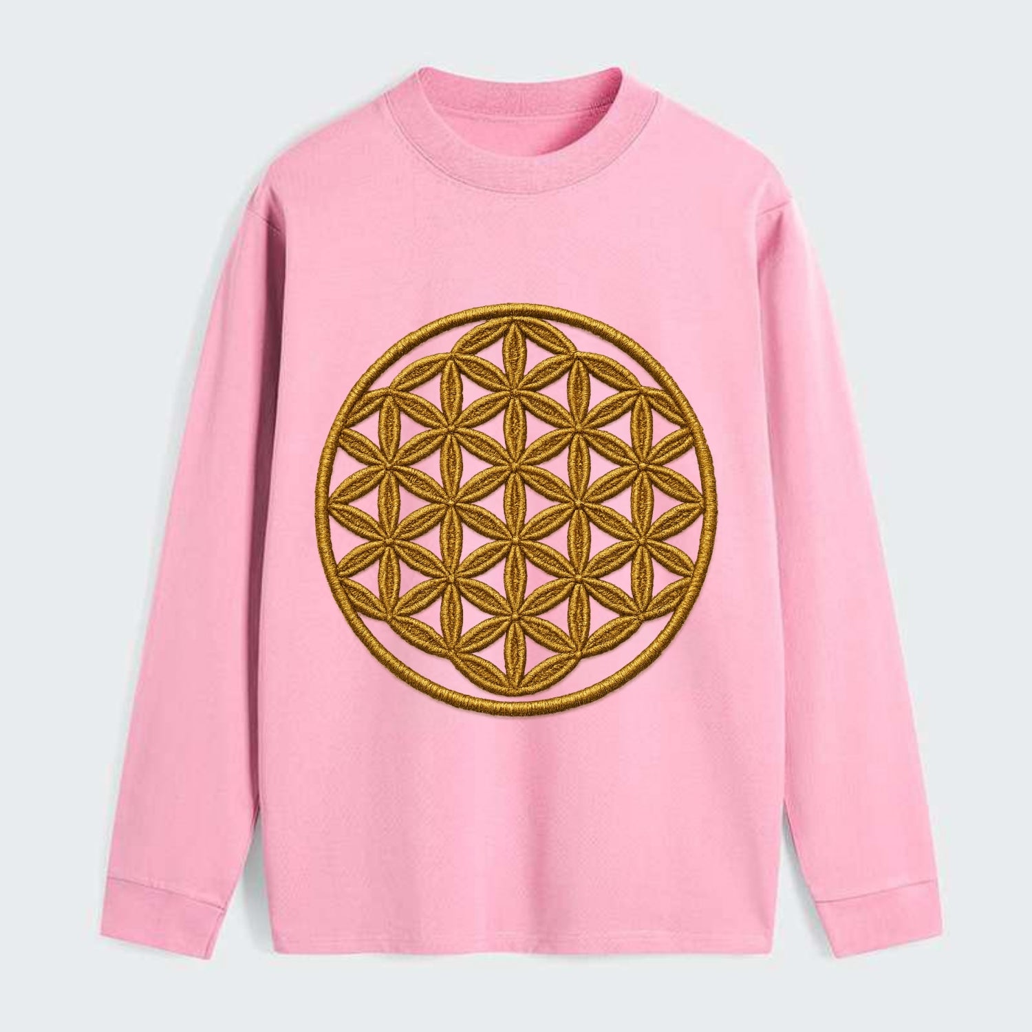 Flower of Life  - Classic Long Sleeve Shirt - Pink