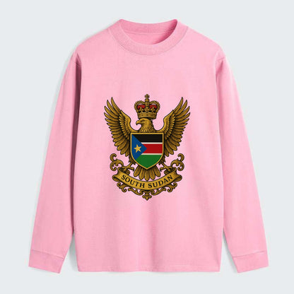 South Sudan Royal Logo - Classic Long Sleeve Shirt - Pink