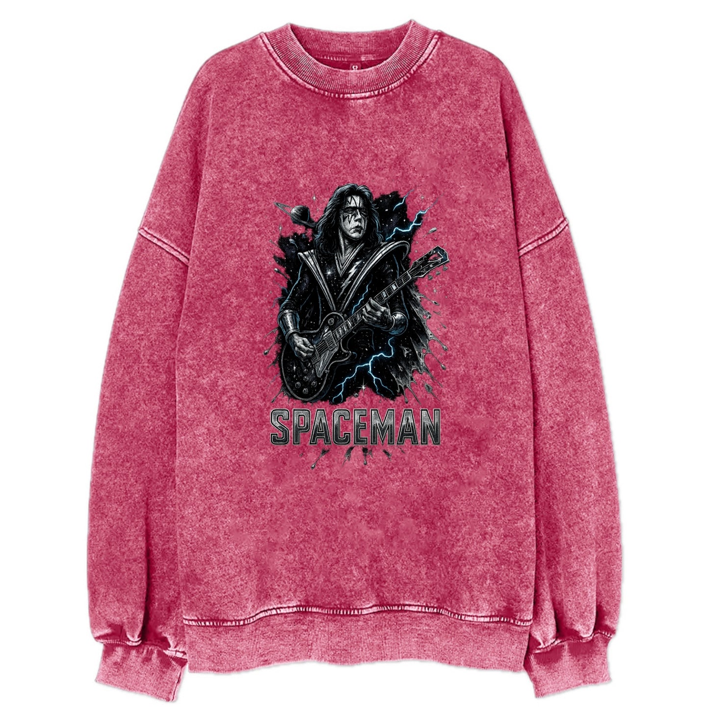 Silver Splash - Vintage Sweatshirt - Pink