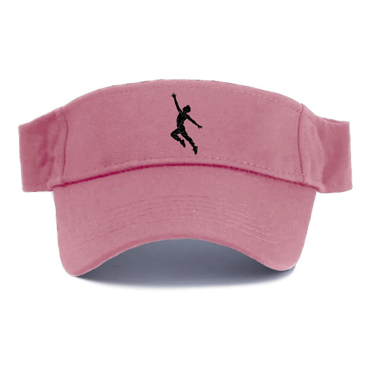 Modern dancer reaching skyward - Visor - Pink