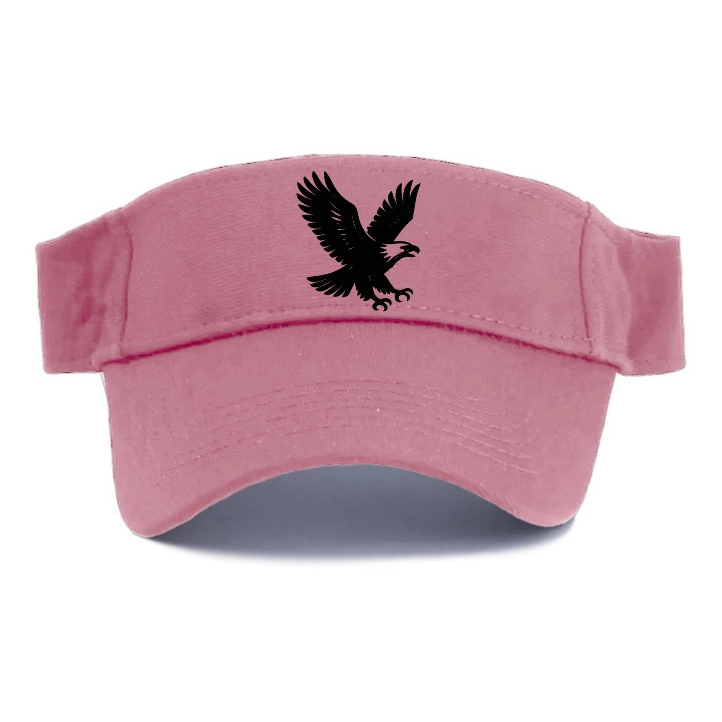 Eagle in flight - liberty and independence ink brushstrokes - Visor - Pink