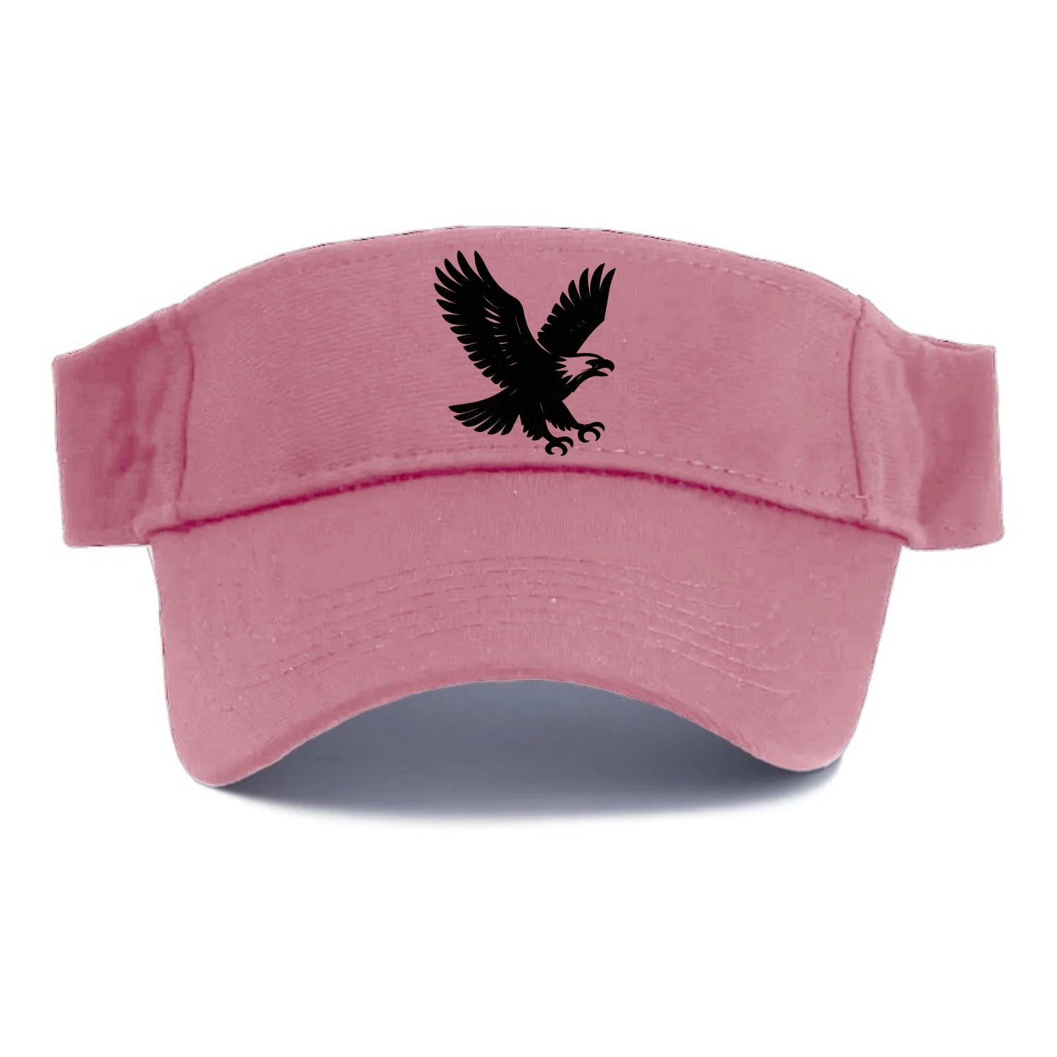 Eagle in flight - liberty and independence ink brushstrokes - Visor - Pink