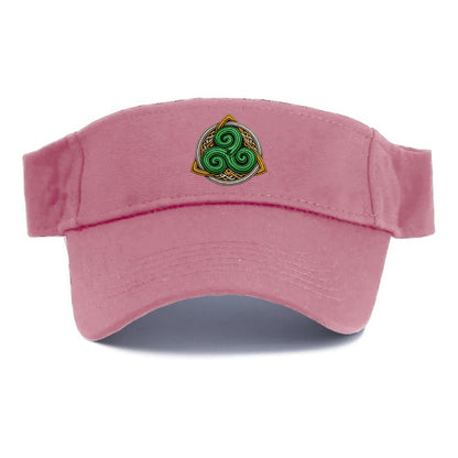Spiral Knot Triskele - Visor - Pink