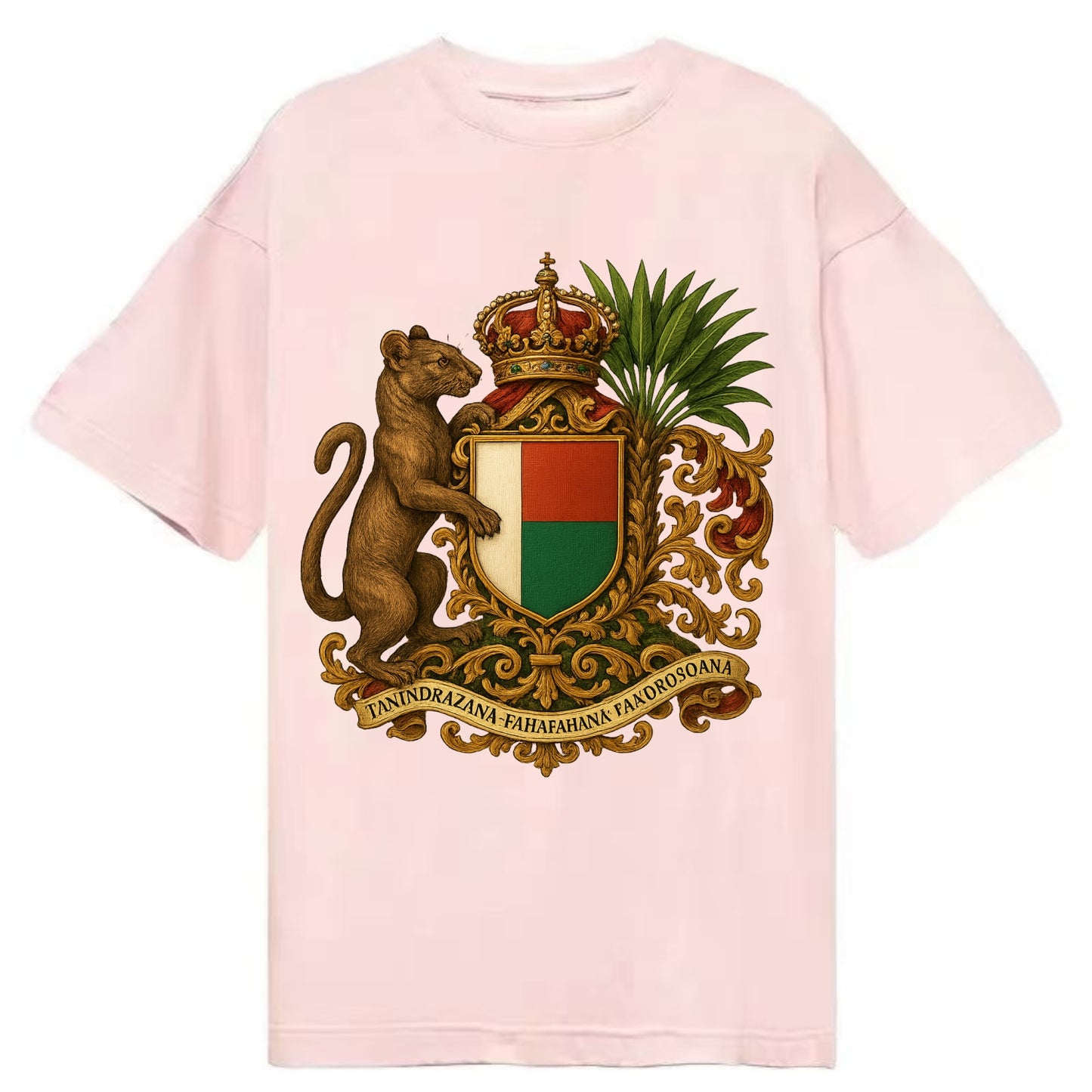 Madagascar Fossa Hunter  - Classic T-shirt - Pink