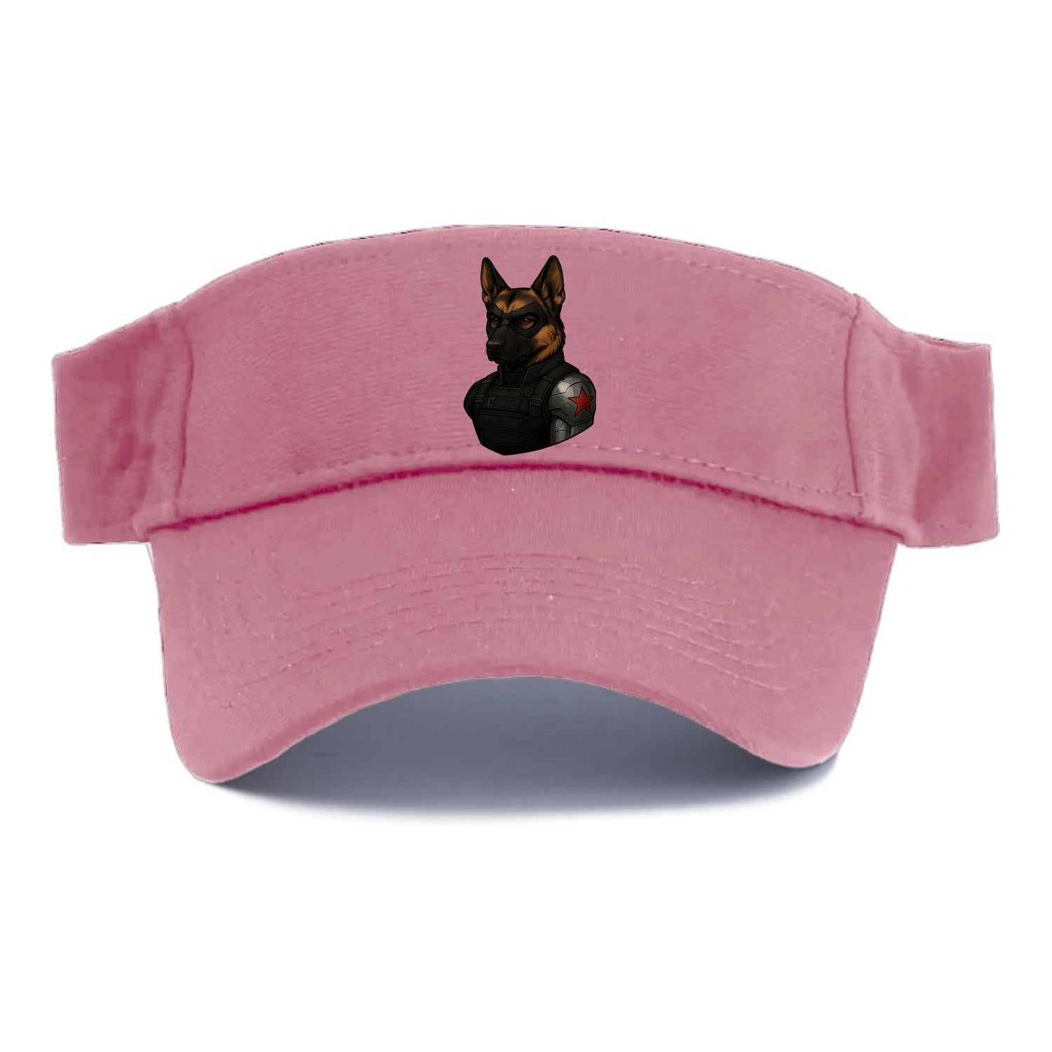 German Shepherd Winter Soldier  - Visor - Pink