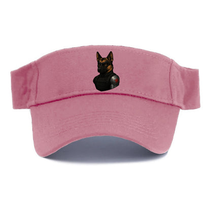 German Shepherd Winter Soldier  - Visor - Pink