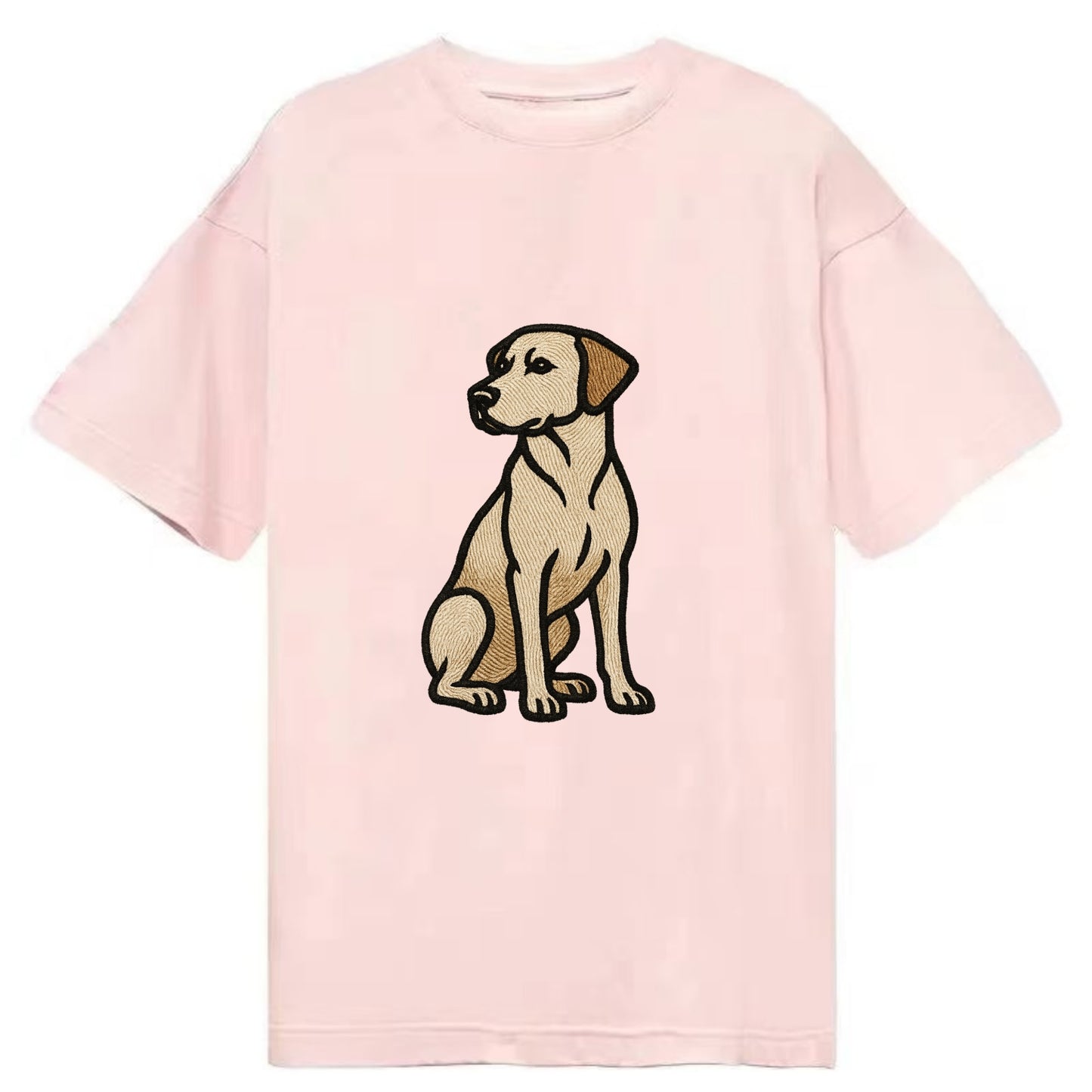 Rhodesian Ridgeback - Red wheaten sittin Classic T-shirt - Pink