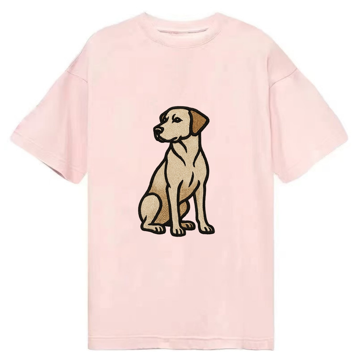 Rhodesian Ridgeback - Red wheaten sittin Classic T-shirt - Pink