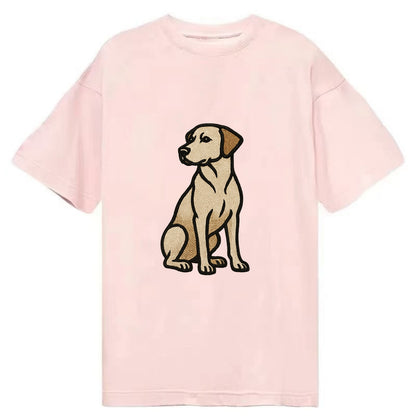 Rhodesian Ridgeback - Red wheaten sittin Classic T-shirt - Pink