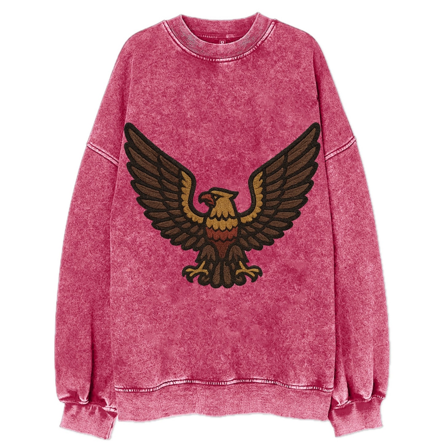 Eagle Wings  - Vintage Sweatshirt - Pink