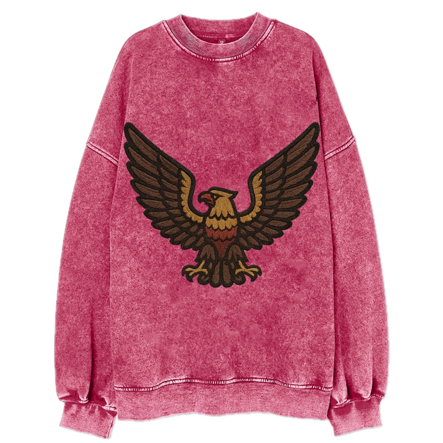 Eagle Wings  - Vintage Sweatshirt - Pink