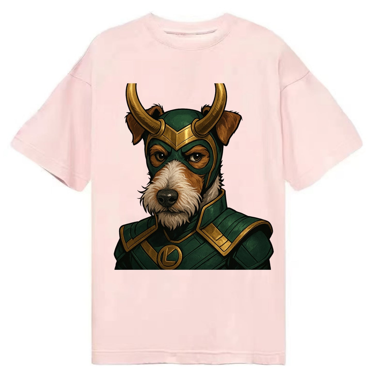 Fox Terrier Loki  - Classic T-shirt - Pink