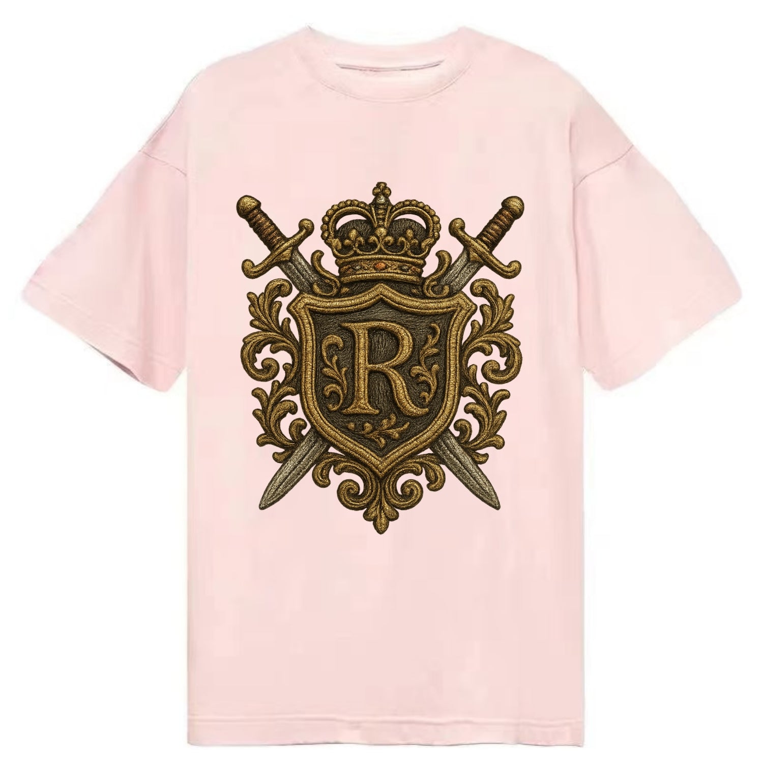 Royal Crest  - Classic T-shirt - Pink