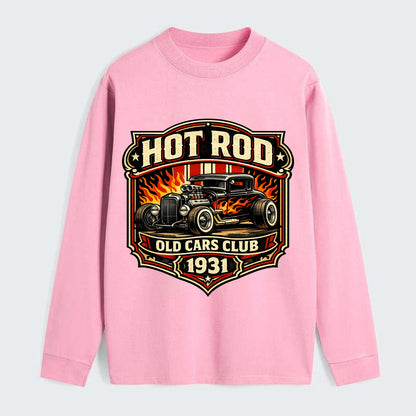 Hot Rod Club 1931 - Classic Long Sleeve Shirt - Pink