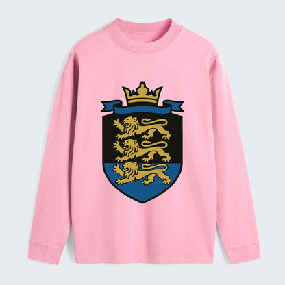 Estonia Royal Logo  - Classic Long Sleeve Shirt - Pink