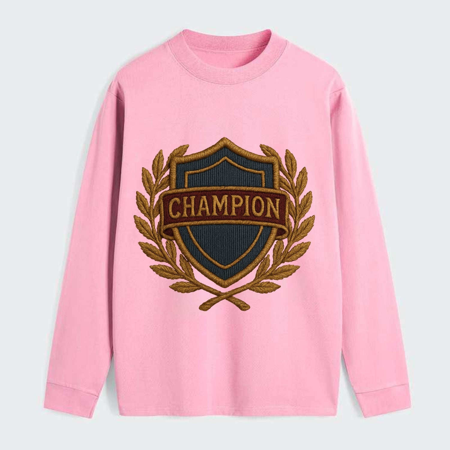 Champion Shield  - Classic Long Sleeve Shirt - Pink