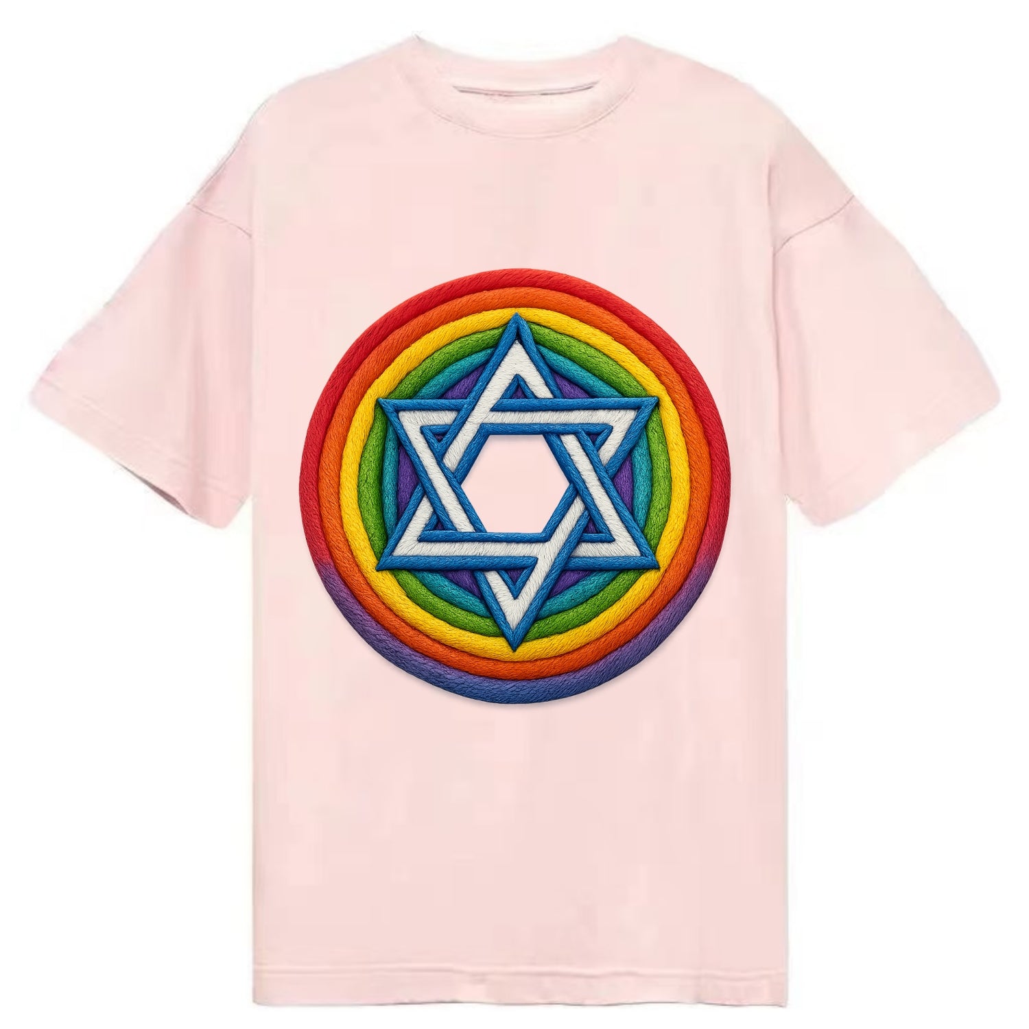 Star of David  - Classic T-shirt - Pink