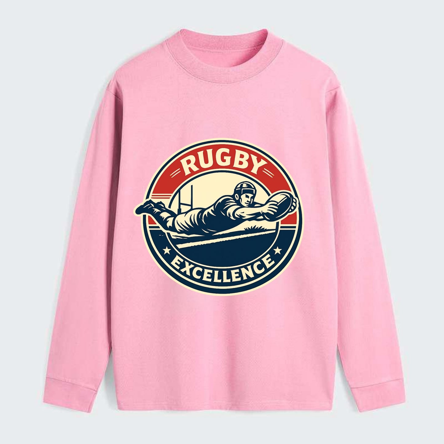 Epic Try Dive Emblem - Classic Long Sleeve Shirt - Pink