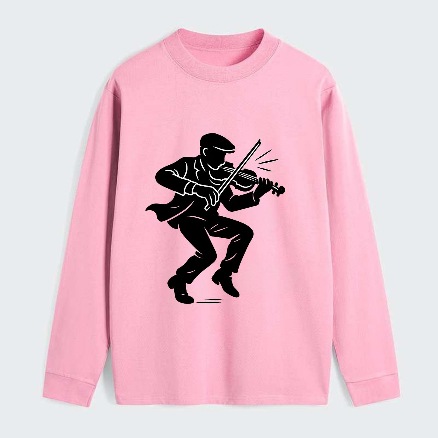 Irish folk musician traditional jig - Classic Long Sleeve Shirt - Pink