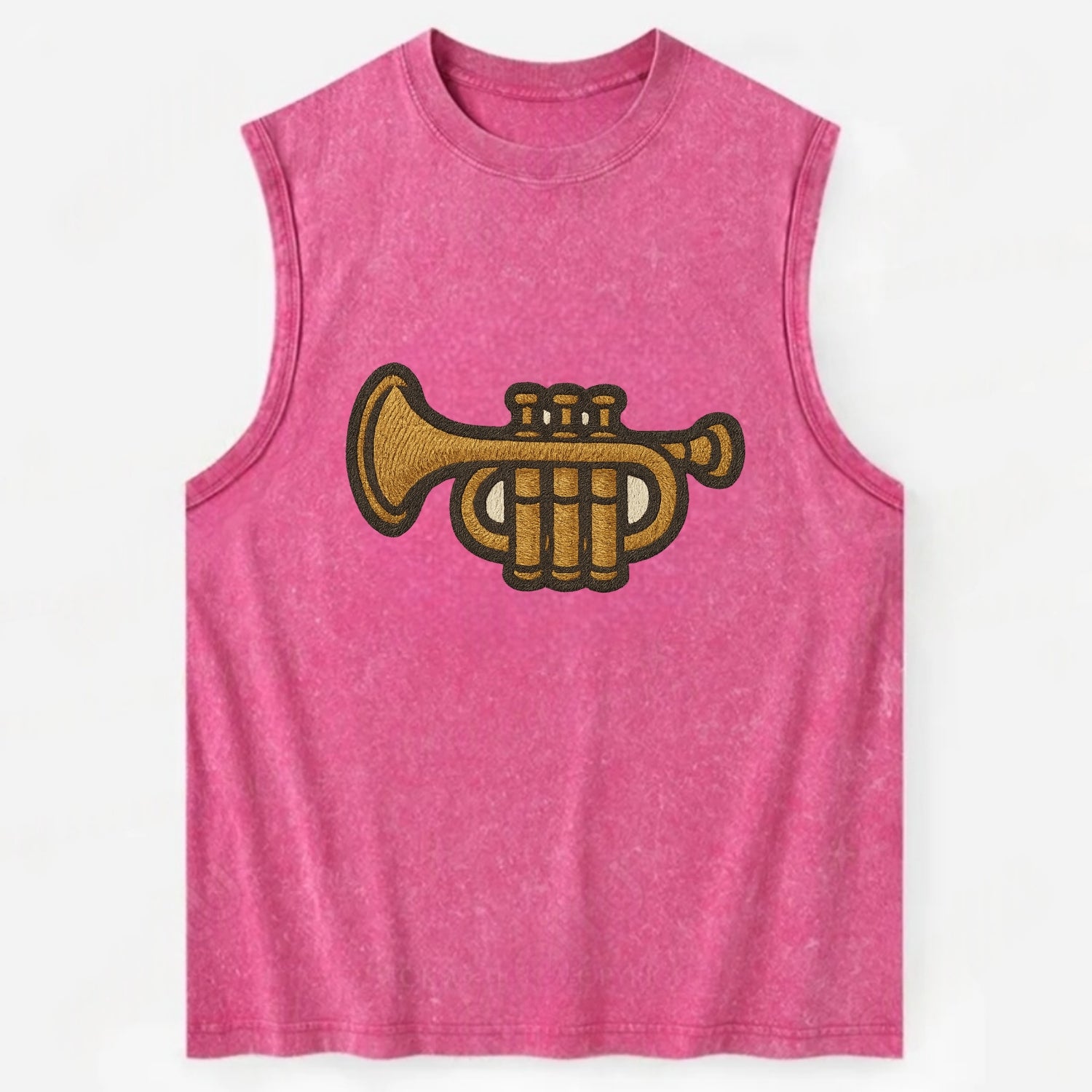Trumpet  - Vintage Washed Tank - Pink
