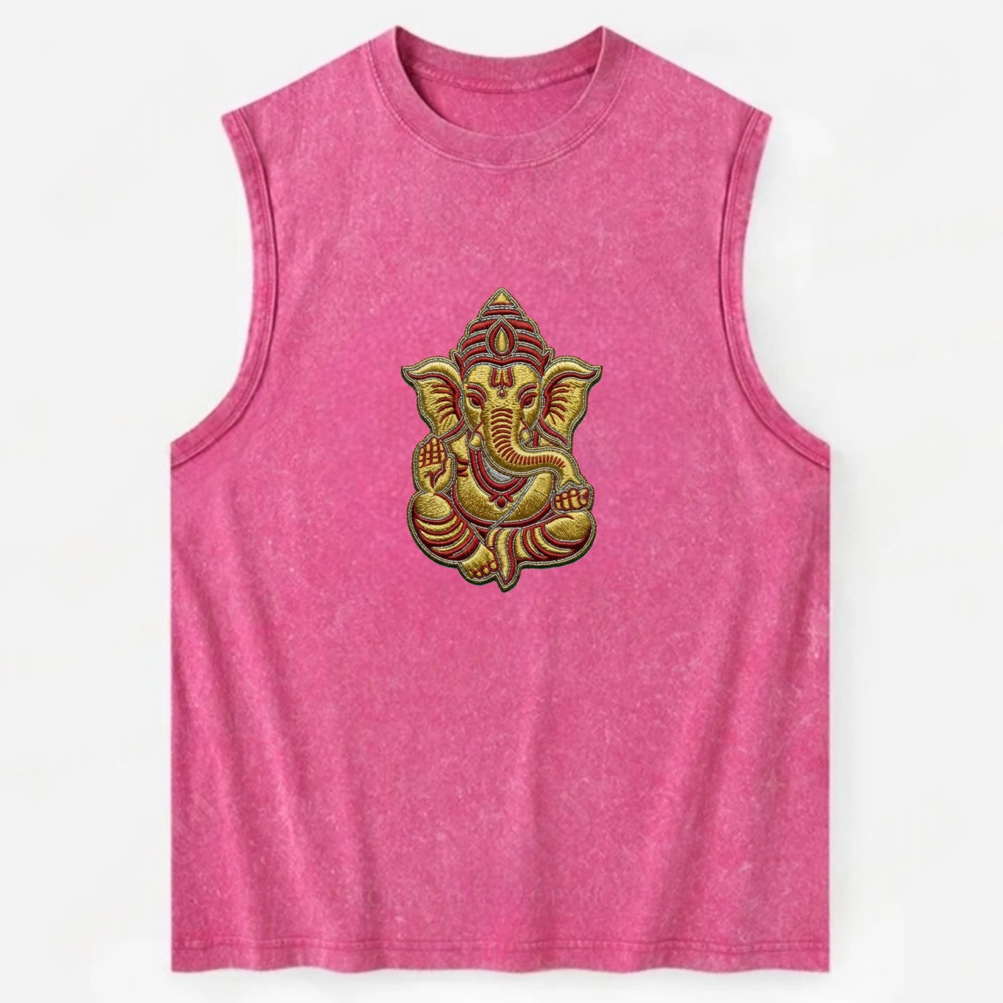 Ganesh - Vintage Washed Tank - Pink