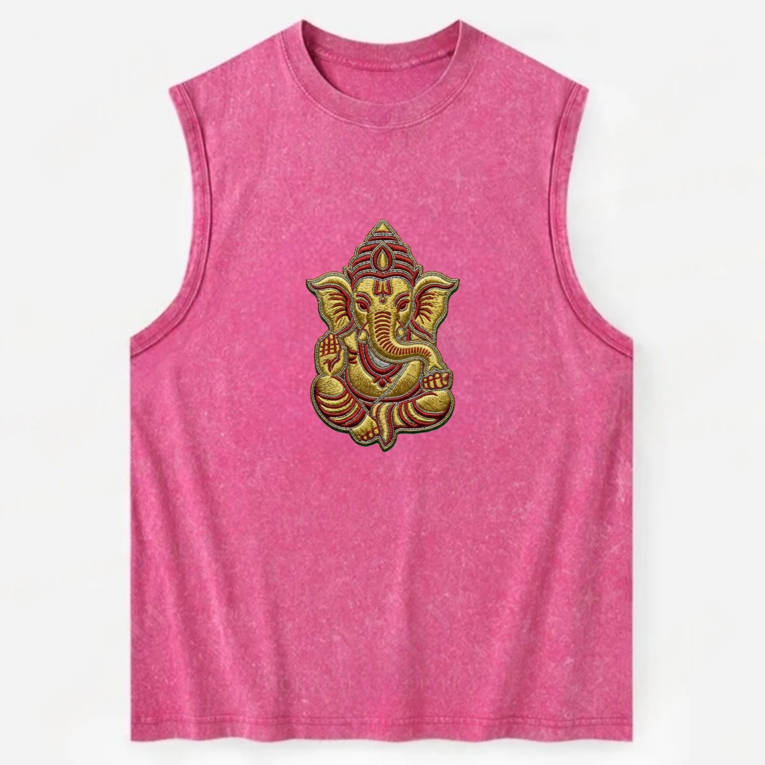 Ganesh - Vintage Washed Tank - Pink