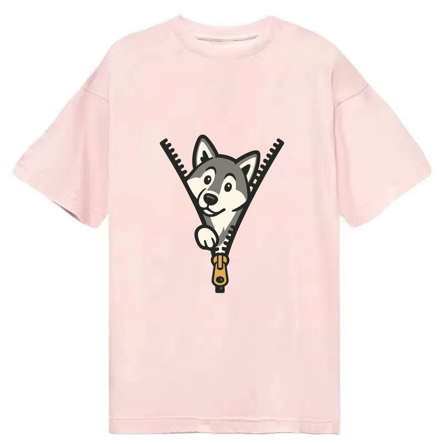 Alaskan Malamute - Classic T-shirt - Pink