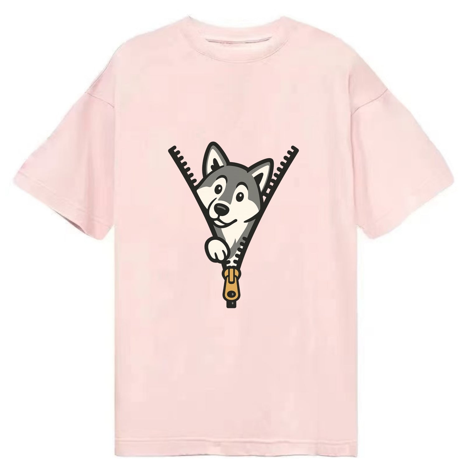 Alaskan Malamute - Classic T-shirt - Pink