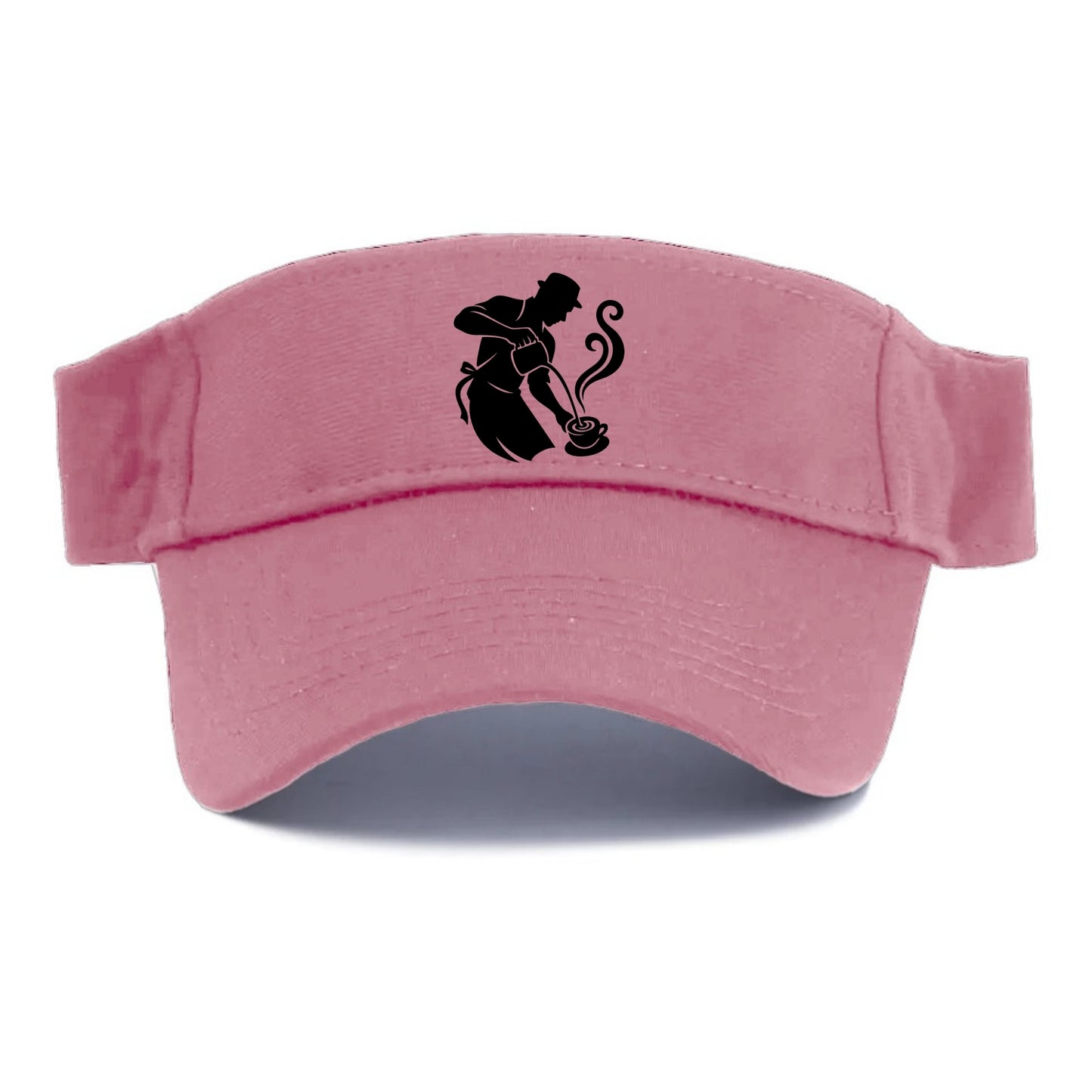 Barista creating latte art - Visor - Pink