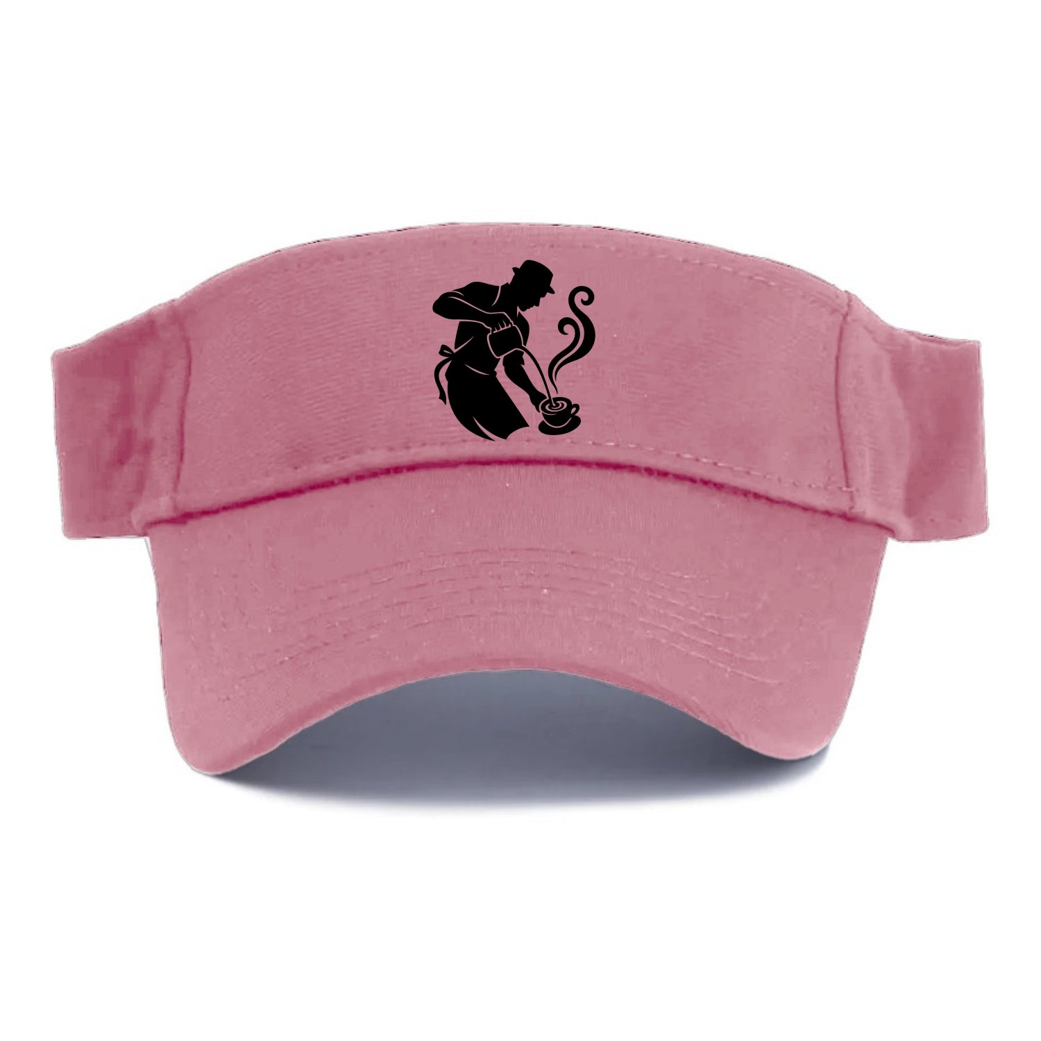 Barista creating latte art - Visor - Pink