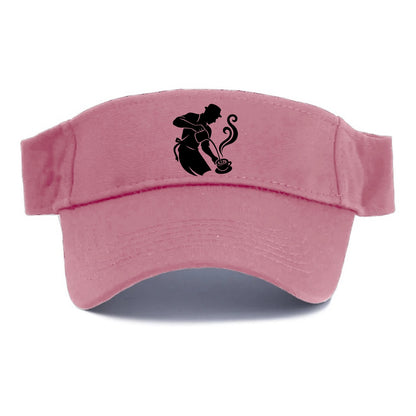 Barista creating latte art - Visor - Pink