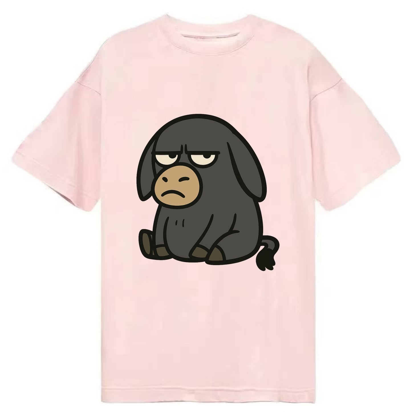 The Donky Judging Silently - Classic T-shirt - Pink