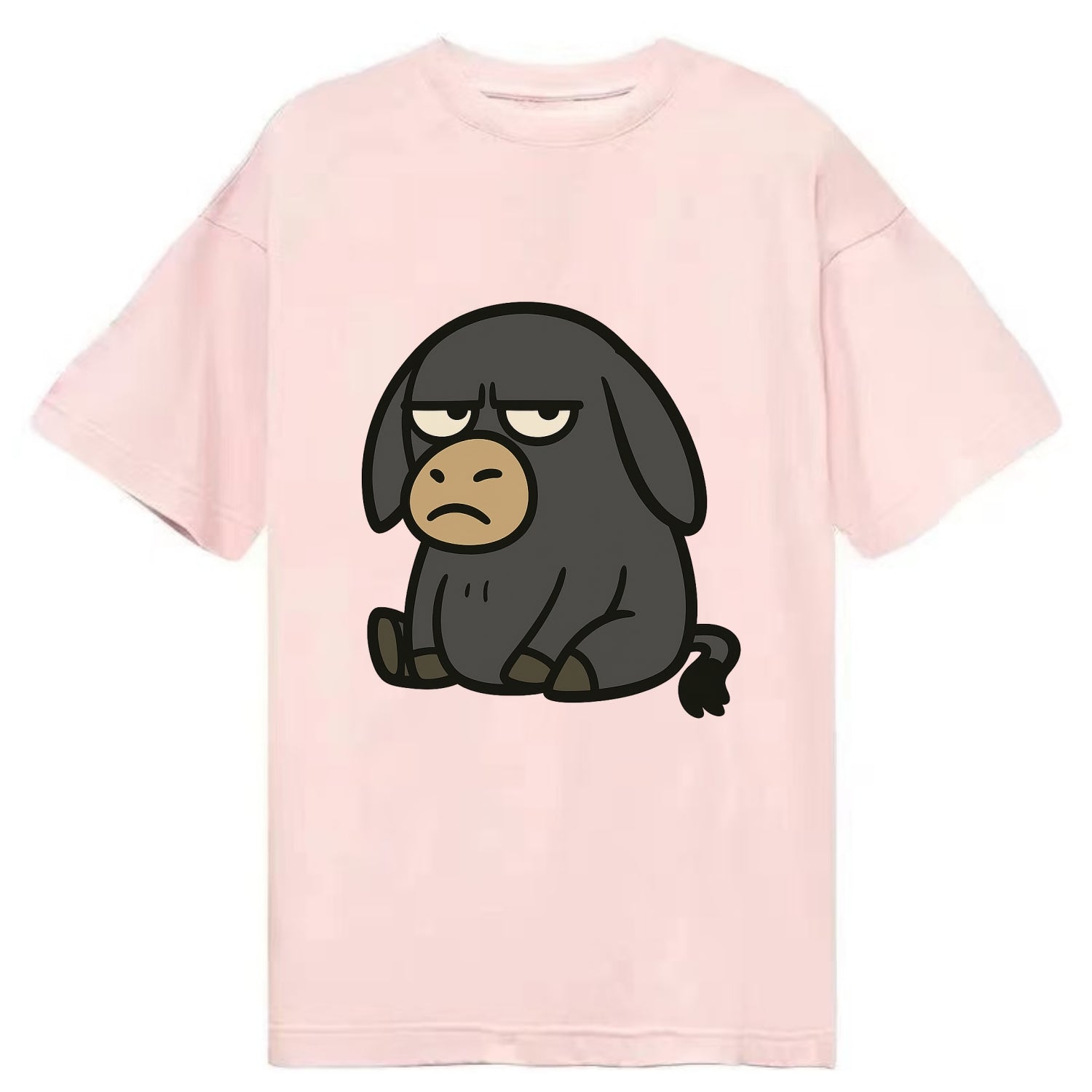 The Donky Judging Silently - Classic T-shirt - Pink