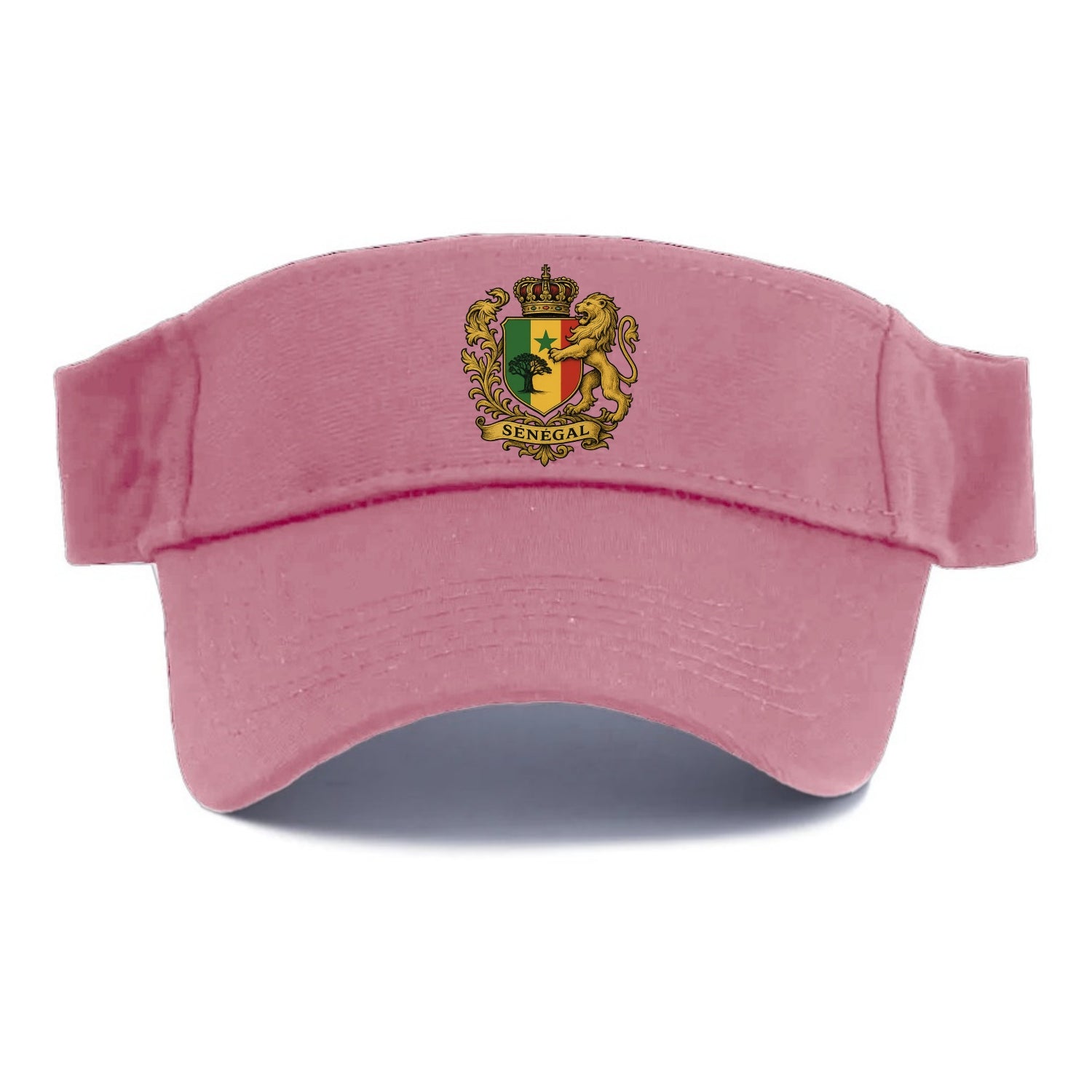 Senegal Lion Emblem  - Visor - Pink
