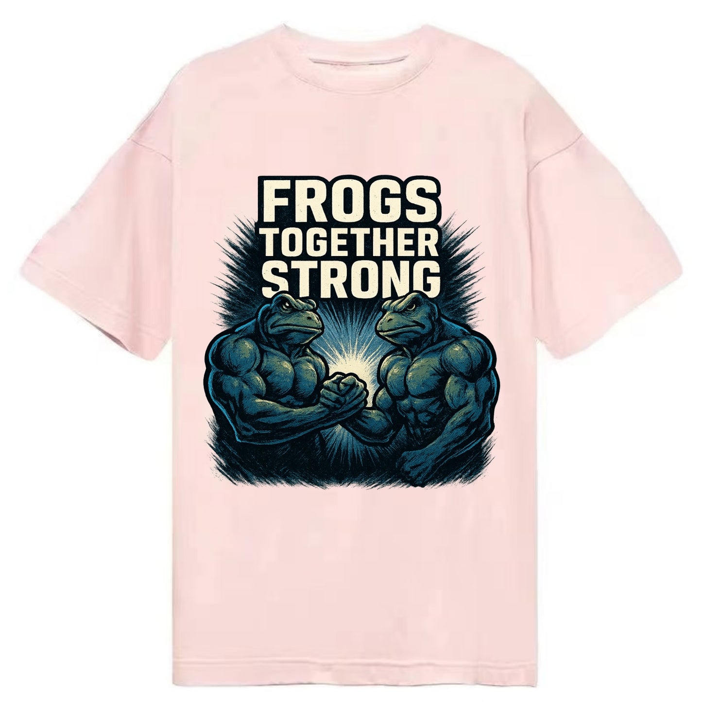 Frogs Together Strong 4 - Classic T-shirt - Pink