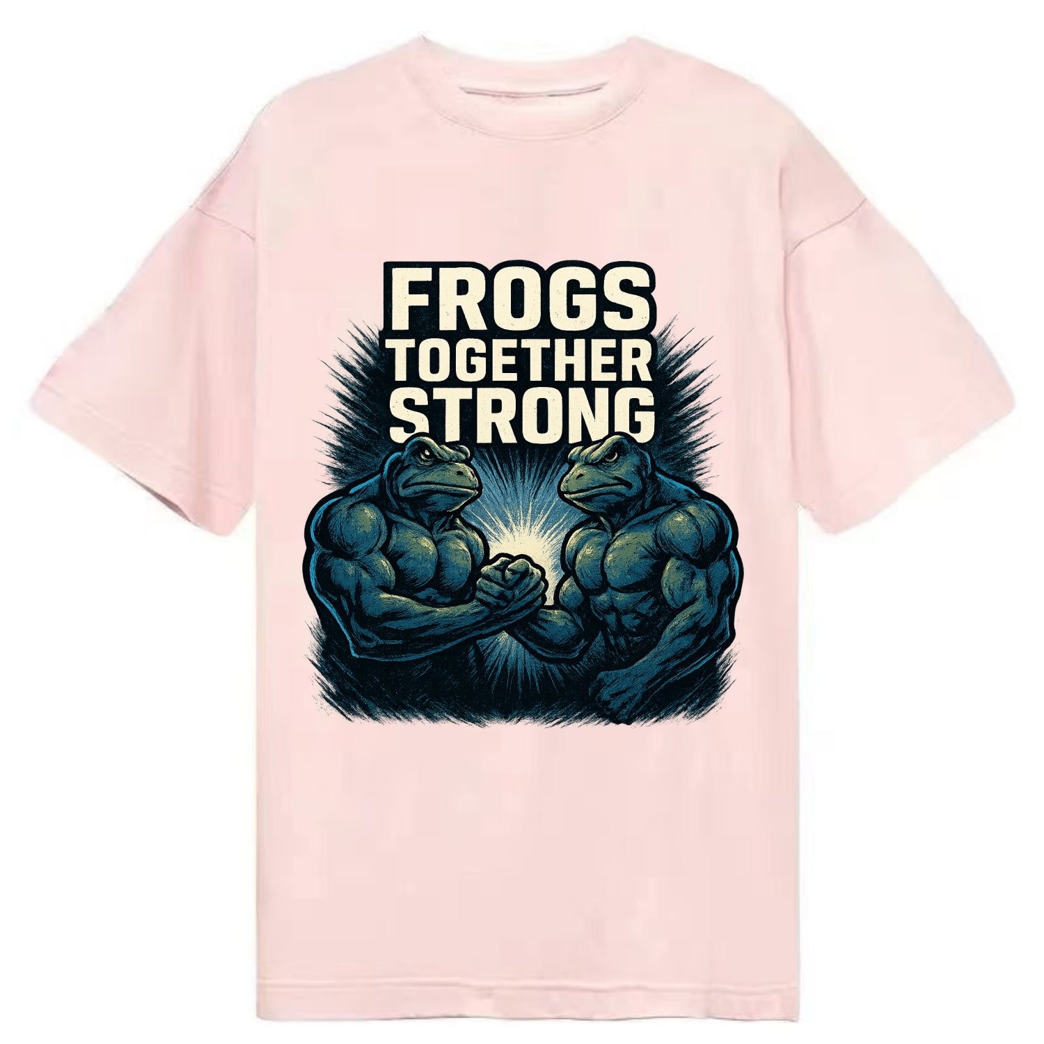Frogs Together Strong 4 - Classic T-shirt - Pink