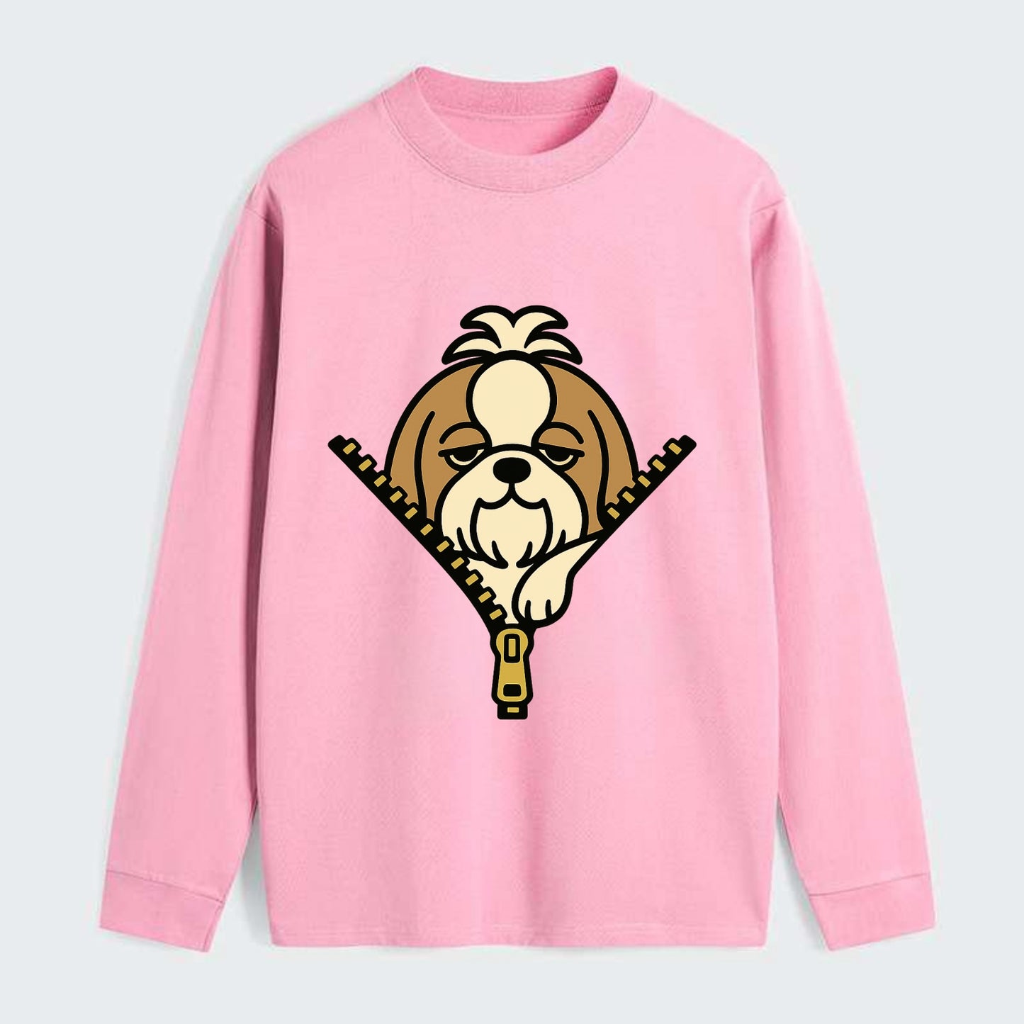 Shih Tzu - Classic Long Sleeve Shirt - Pink