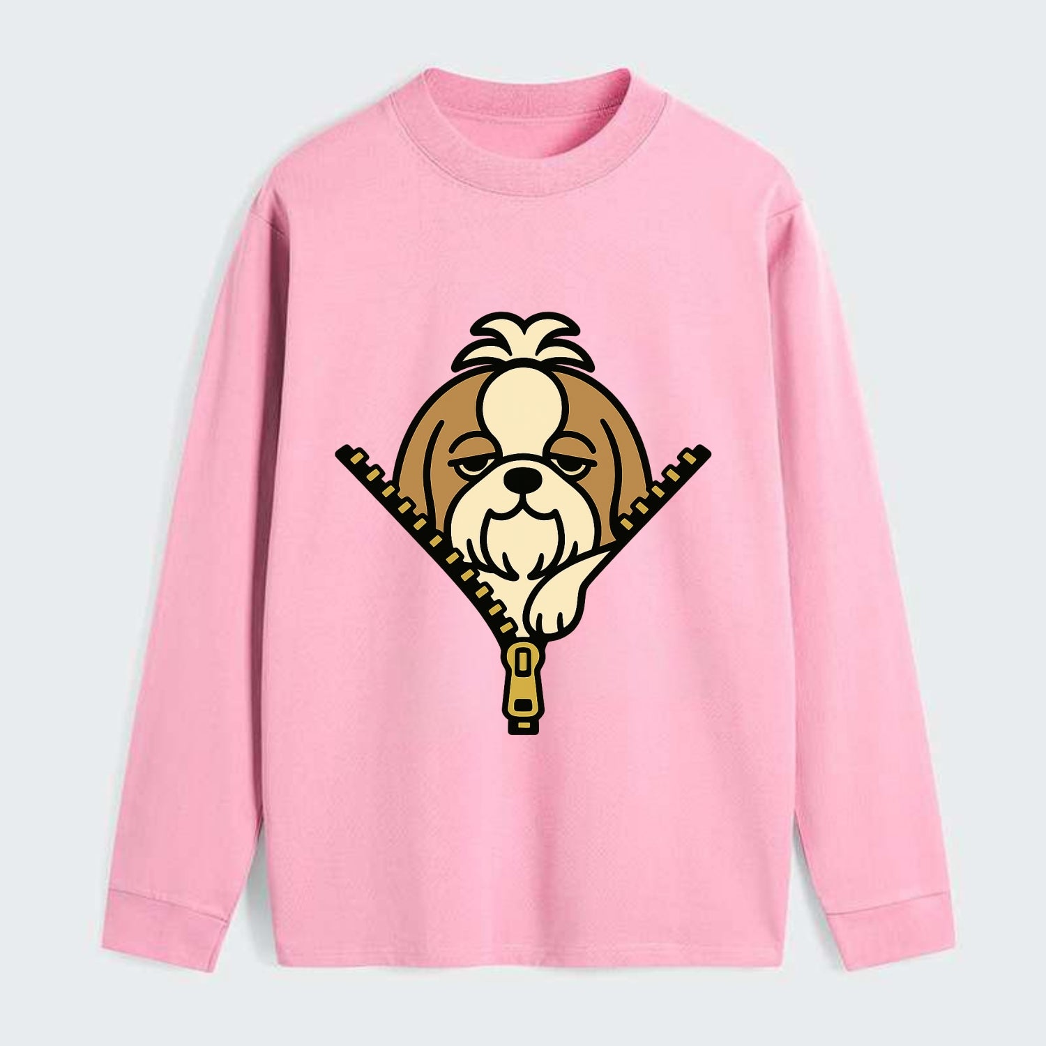 Shih Tzu - Classic Long Sleeve Shirt - Pink