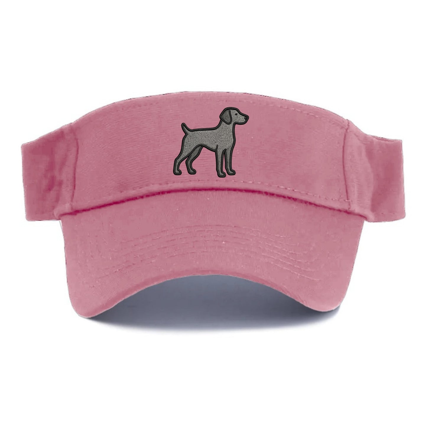 Weimaraner - Trendy gray ghost design wi - Visor - Pink