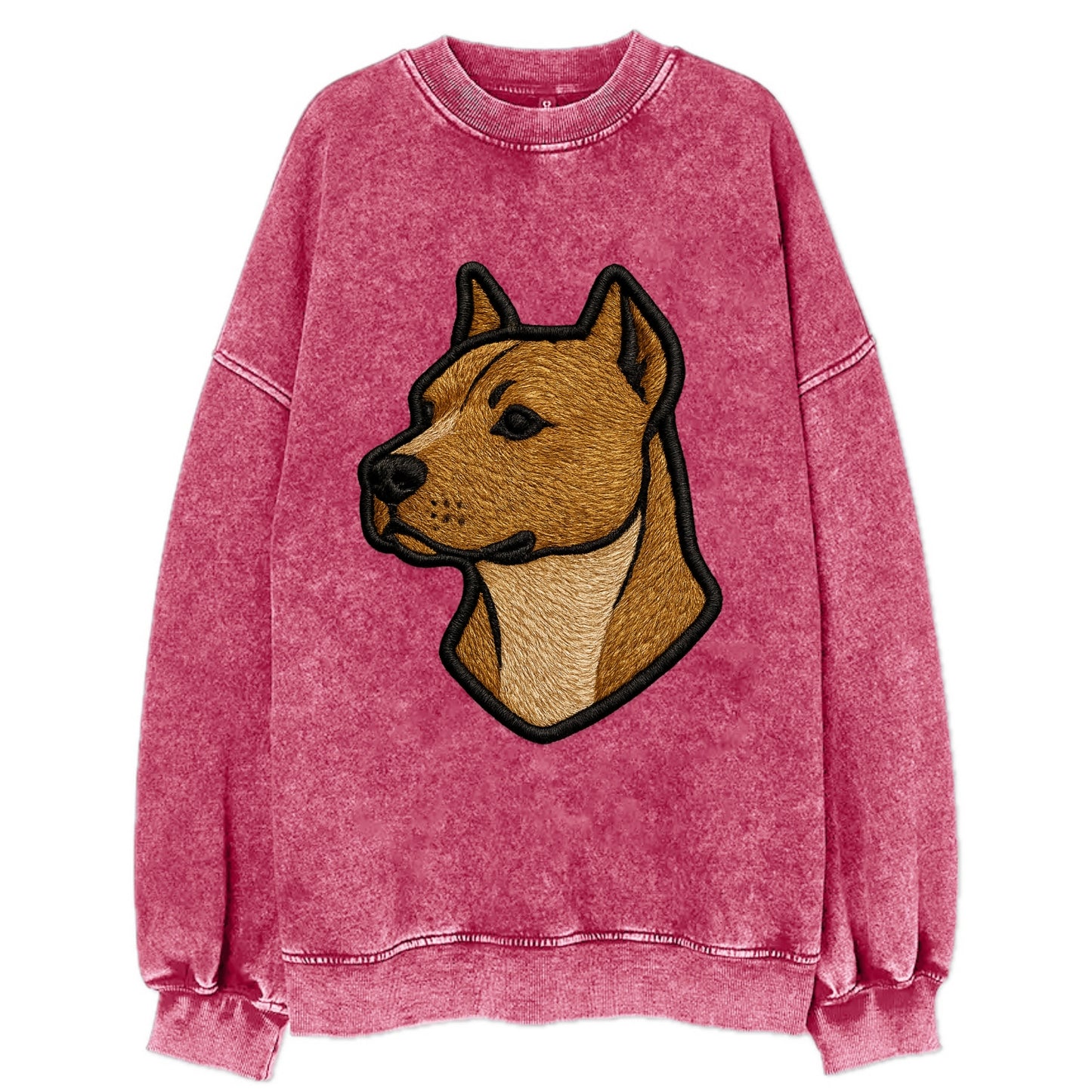 American Staffordshire Terrier - Modern - Vintage Sweatshirt - Pink