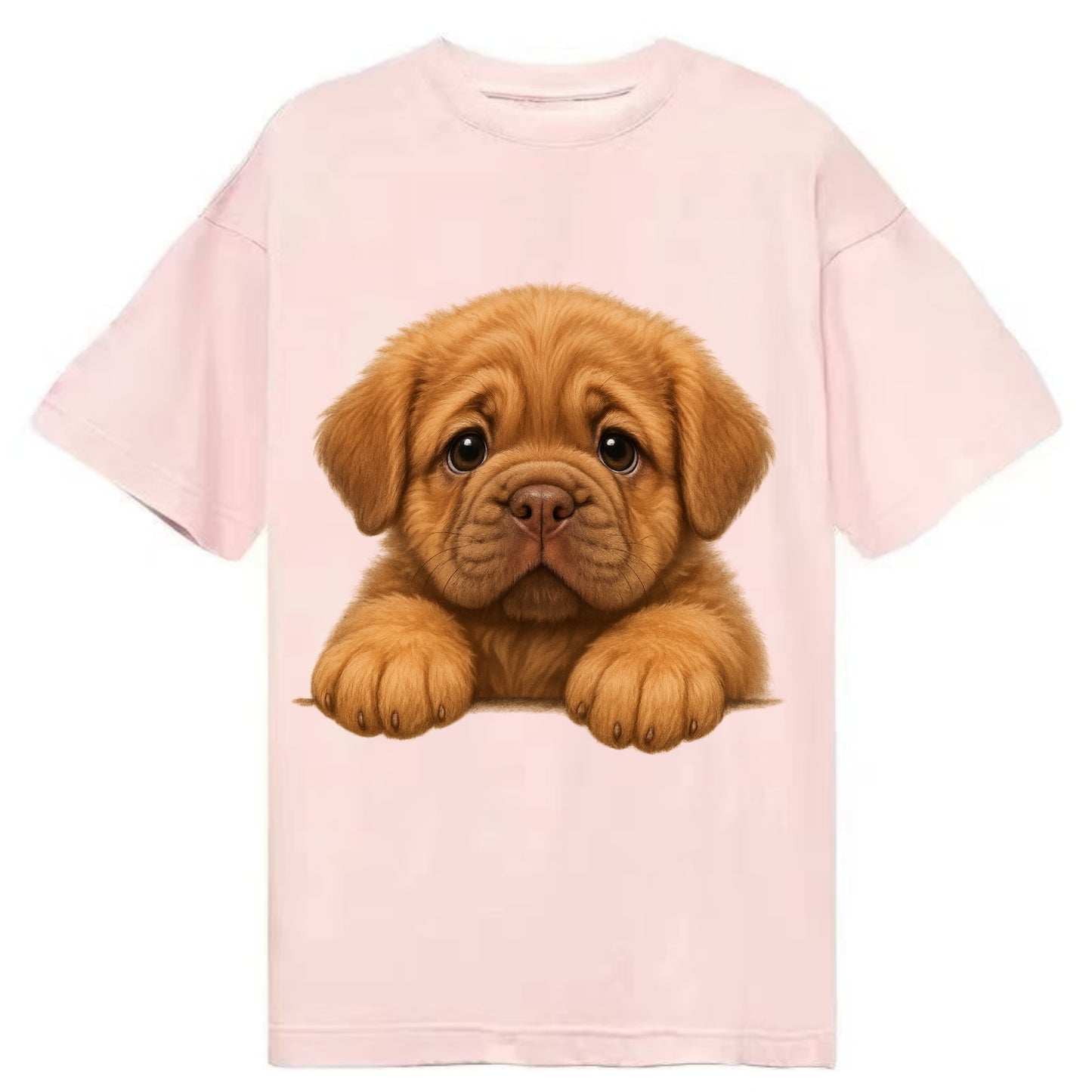 Neapolitan Mastiff  - Classic T-shirt - Pink