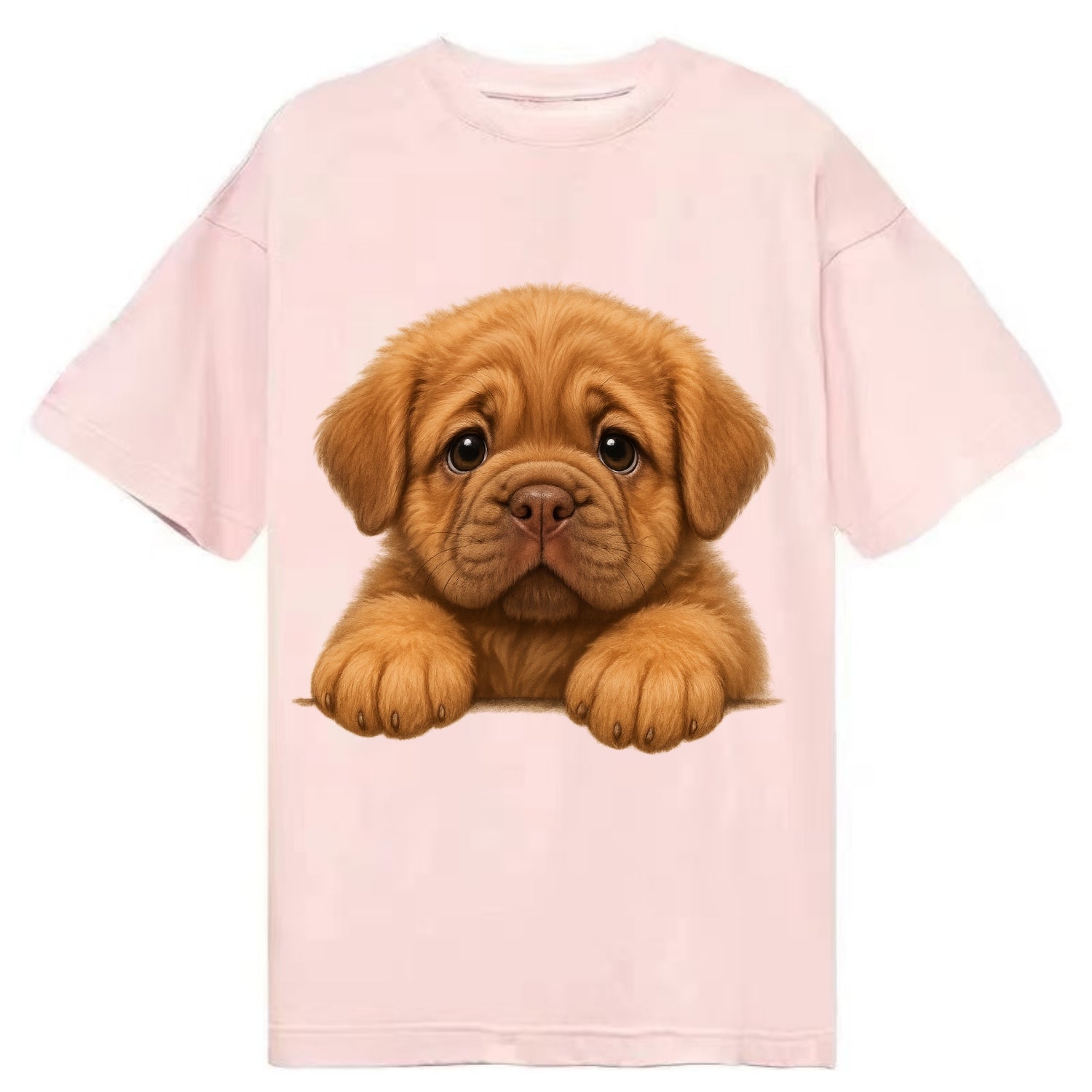 Neapolitan Mastiff  - Classic T-shirt - Pink