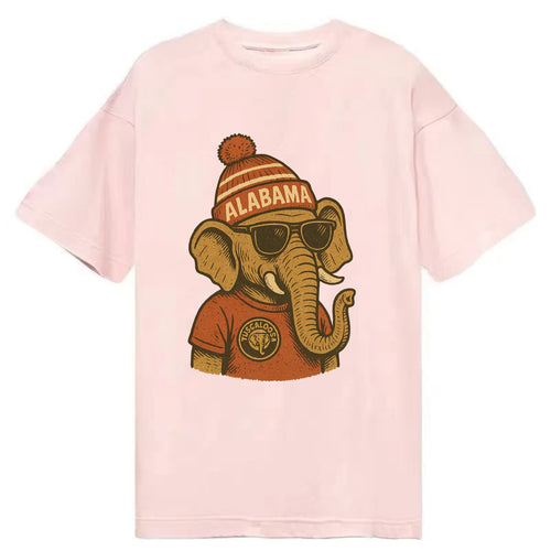 Tuscaloosa Crimson Elephant wearing Alab - Classic T-shirt