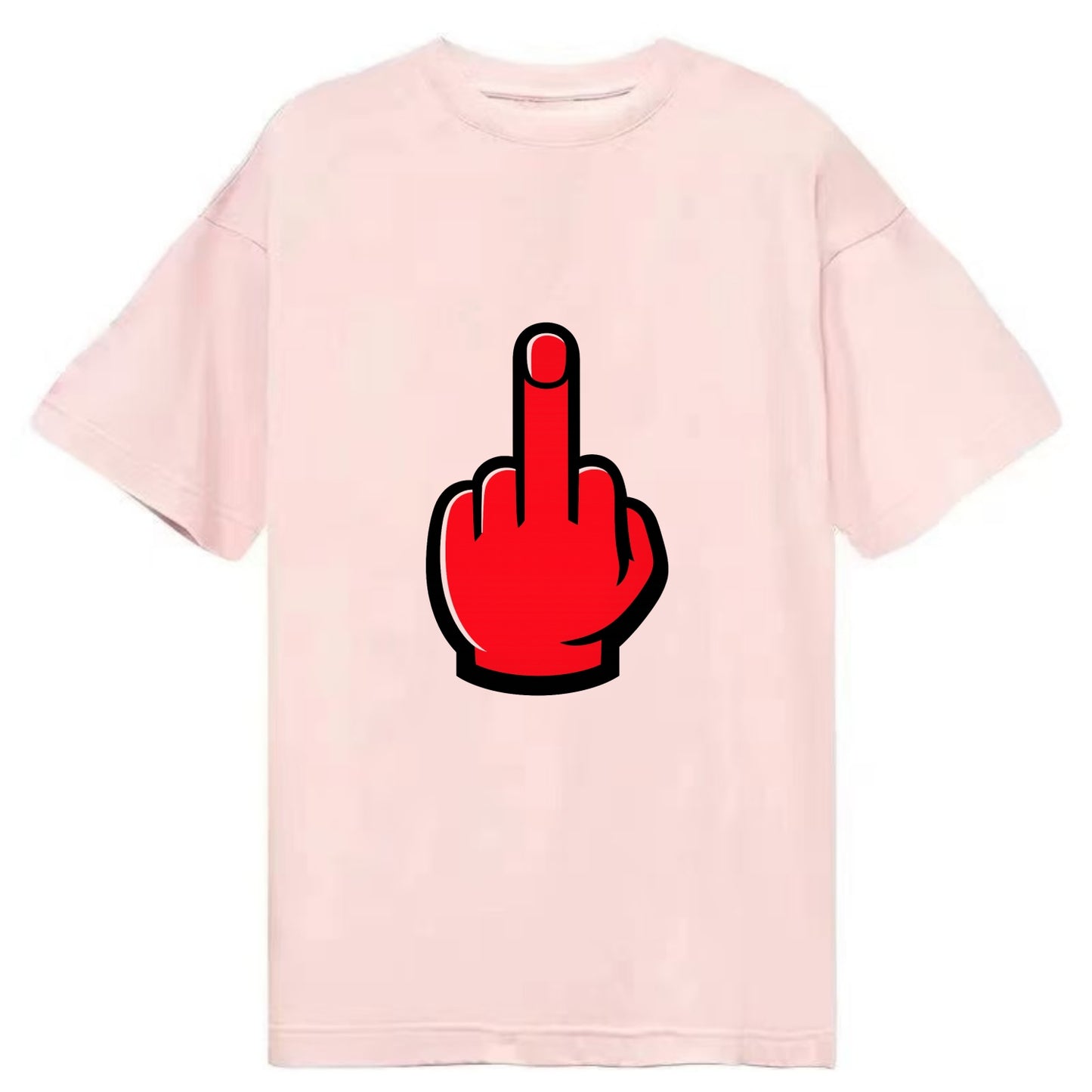 Bold Defiance Icon - Classic T-shirt - Pink