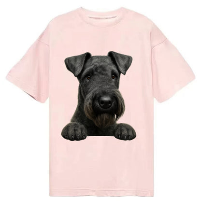 Kerry Blue Terrier  - Classic T-shirt - Pink