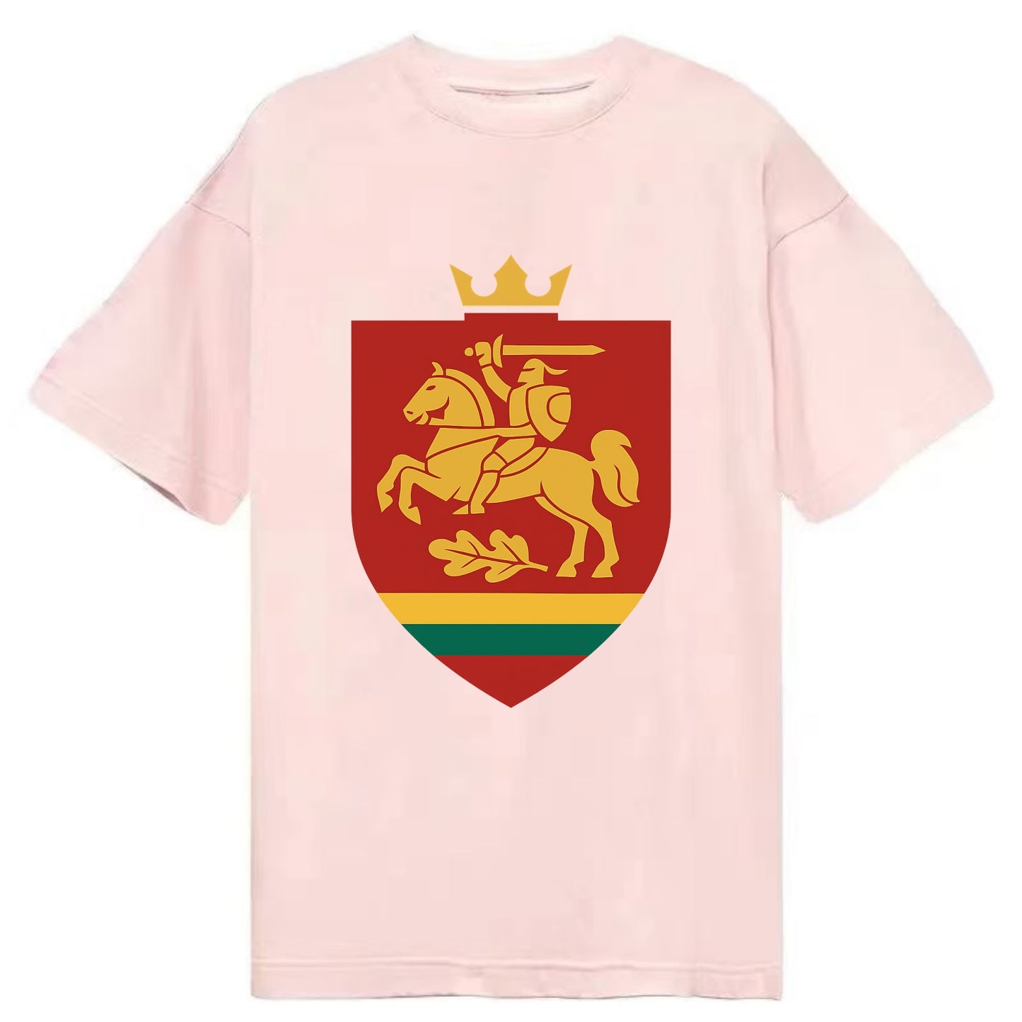Lithuania Royal Logo  - Classic T-shirt - Pink