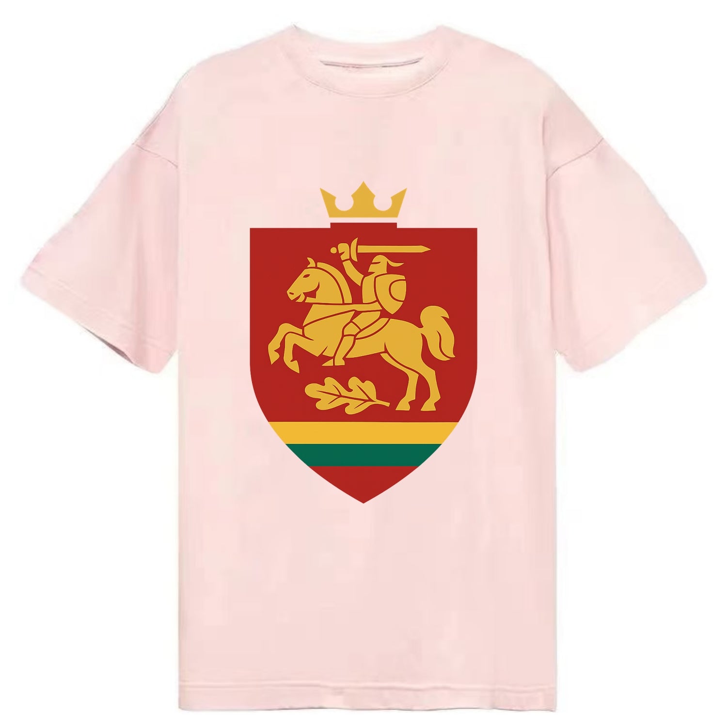 Lithuania Royal Logo  - Classic T-shirt - Pink