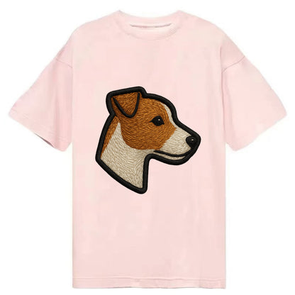 Jack Russell Terrier - Modern small terr - Classic T-shirt - Pink