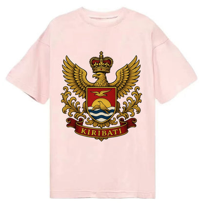 Kiribati Heritage Badge  - Classic T-shirt - Pink